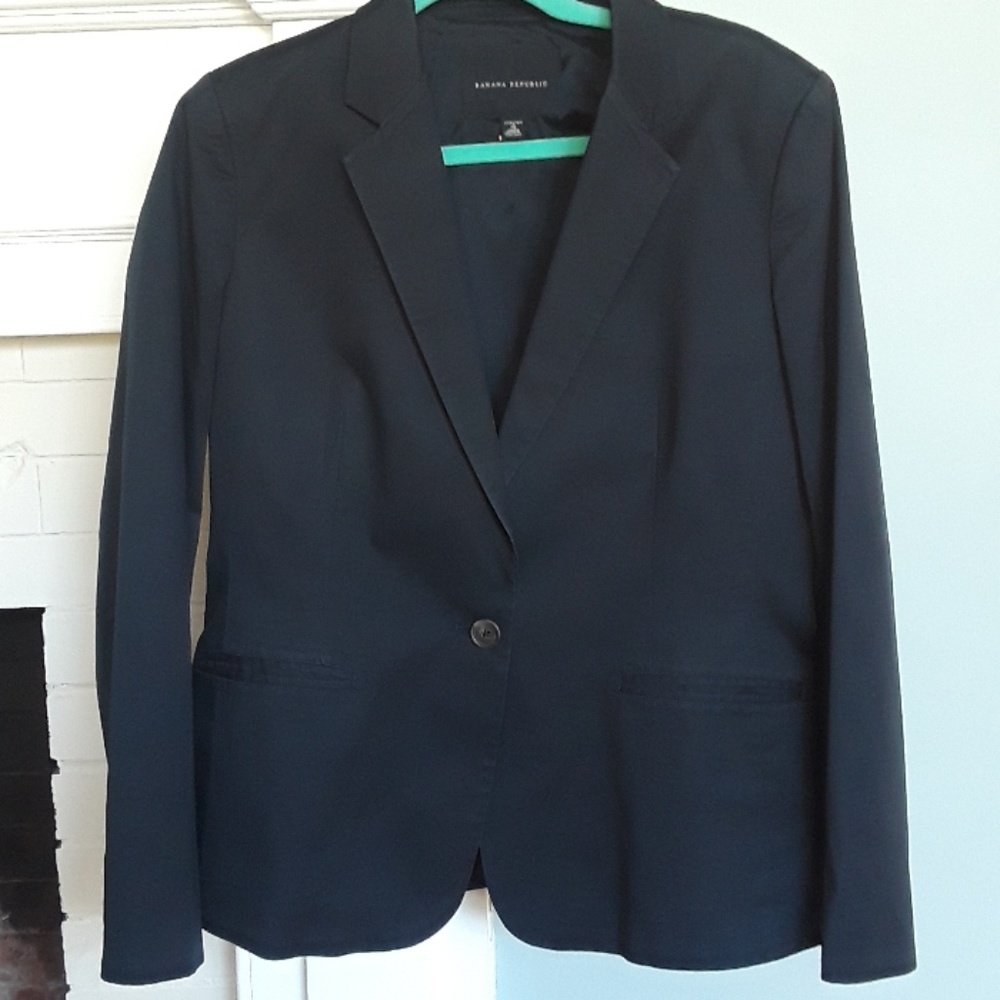 Like New Banana Republic Size 14 Stretch Blazer